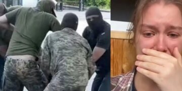 В Киеве мужчину на глазах у жены силой затащили в бус через окно – теперь у него отказали ноги. ВИДЕО