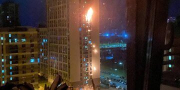 рф атакувала Київ ракетами – є поранені, пошкоджені житлові будинки та спалахнули пожежі