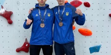 Українські скелелази Ільчишин та Ткач виграли історичну бронзу і встановили рекорд Європи