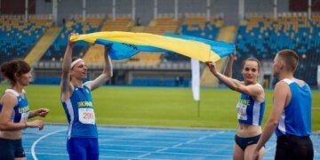 Українські пара легко атлети вибороли дев’ять медалей за два дні Європейських літніх Ігор у Польщі