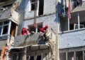 Последствия атаки на Львов: спасатели завершили работы на разрушенном пятиэтажном доме. ФОТО
