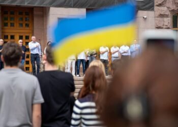 Подія, що передувала Незалежності: у Києві відзначили річницю підняття прапора