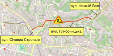 Обмеження на чотири місяці: де в Києві перекрили дороги