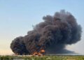 Беспилотники атаковали оккупированный Бердянск, в Сизране и Подмосковье вспыхнули пожары
