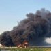 Беспилотники атаковали оккупированный Бердянск, в Сизране и Подмосковье вспыхнули пожары