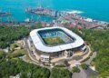 На стадіоні "Чорноморець" вже виконано значну частину відновлювальної роботи
