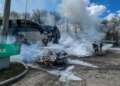 В Харькове вражеский дрон попал в АЗС: первые подробности
