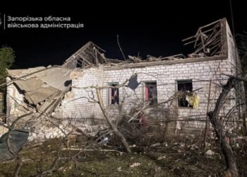 В Запорожье удар пришелся по частному сектору: есть погибшие