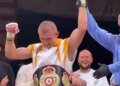 Хижняк здобув перший титул у професійному боксі на вечорі Усика у Львові