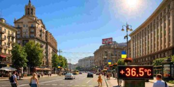 Прогноз погоди у Києві на 6 серпня: спекотний день з ясним небом