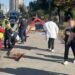В Киеве автомобиль на скорости влетел в остановку с людьми, есть погибшие и травмированные (фото)