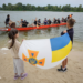 Масштабний заплив у Києві: десятки рятувальників пливли на човнах, – ФОТО