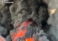 В Киевской области в результате обстрела загорелись склады в Бориспольском и Бучанском районах