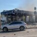 росіяни вдарили по АЗС у двох районах Києва