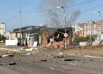 Удари рф по АЗС у Києві – двоє людей загинули, є поранені