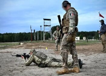 Французские инструкторы обучают украинских военных тактике боя и ремонту техники