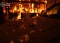 Ворожа атака на Київ забрала життя чоловіка, на СТО спалахнула пожежа