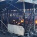 Под огнем с вечера до утра: в Донецкой области россияне ранили женщину и подожгли рынок в Краматорске