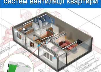 Вентиляція квартири — проєктування і монтаж
