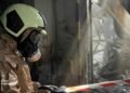 Пожежа після атаки дронів: на Київщині пошкоджені будинок і склад