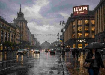 Прогноз погоди у Києві на 6 вересня: дощі та прохолода