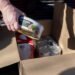 В оккупированные Олешки дронами доставили 4 тонны продуктов для населения