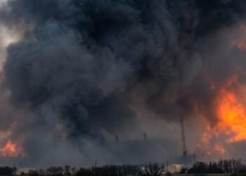 РФ нанесла массированный удар баллистике по объекту “Нафтогаза” на Полтавщине