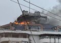Российский дрон атаковал крышу многоэтажки в Одессе, ранен ребенок. ВИДЕО