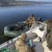 Незаконні сітки на Канівському водосховищі: інспектори звільнили рибу