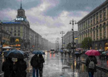 Прогноз погоди у Києві на 18 жовтня: дощ і прохолодні температури